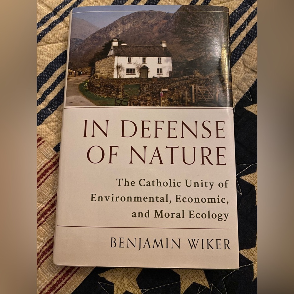 In Defense of Nature by Benjamin Wiker - hardcover book